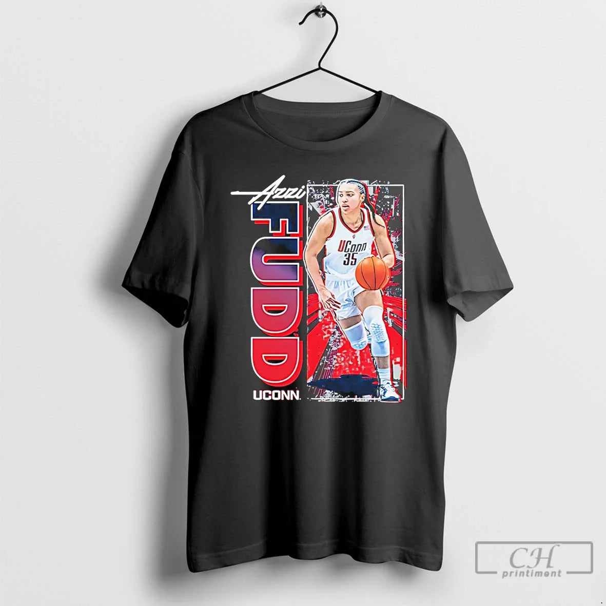 Classic Azzi Fudd Uconn Basketball Ncaa Player Collage Unisex