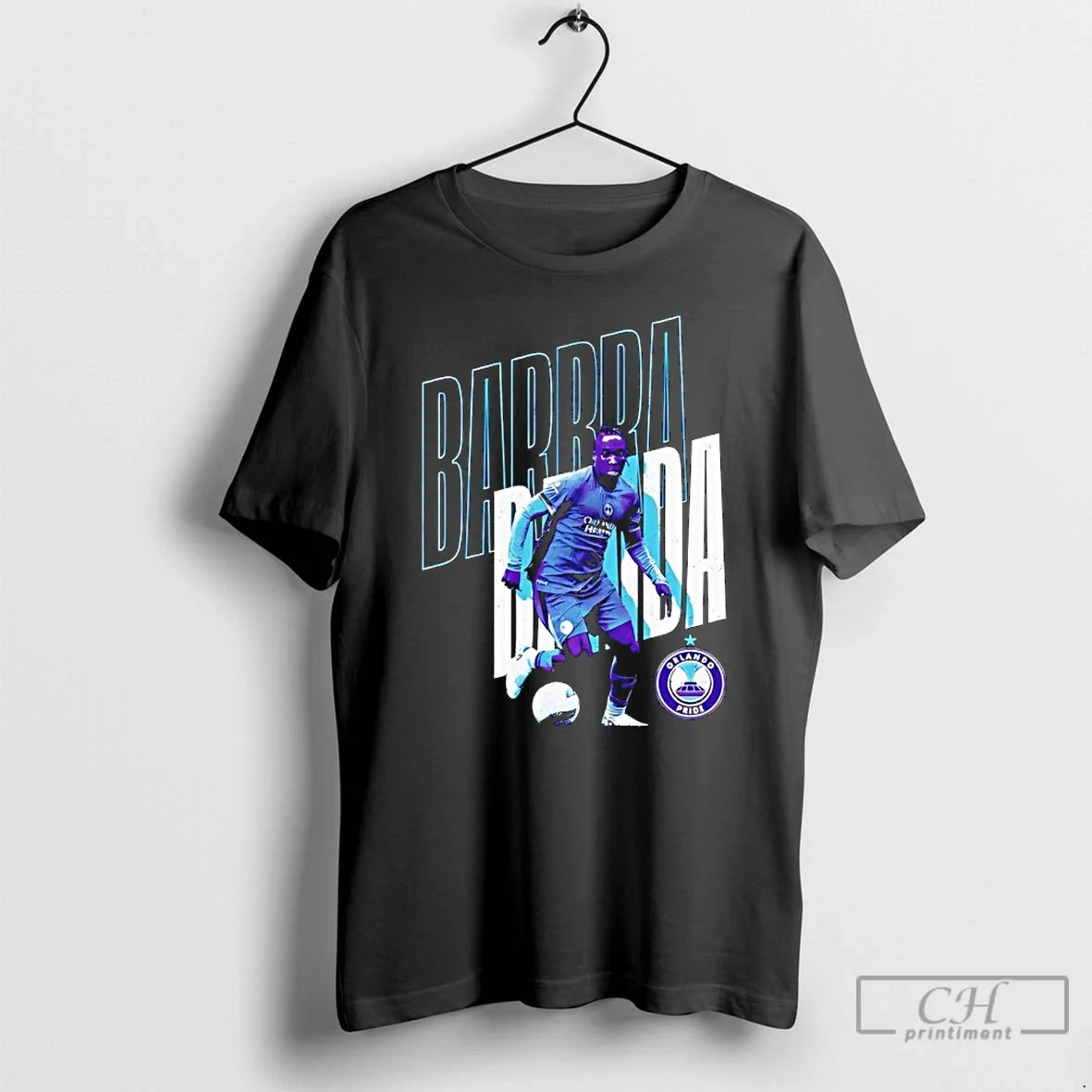 Classic Barbra Banda Orlando Pride Player Outline Name Unisex