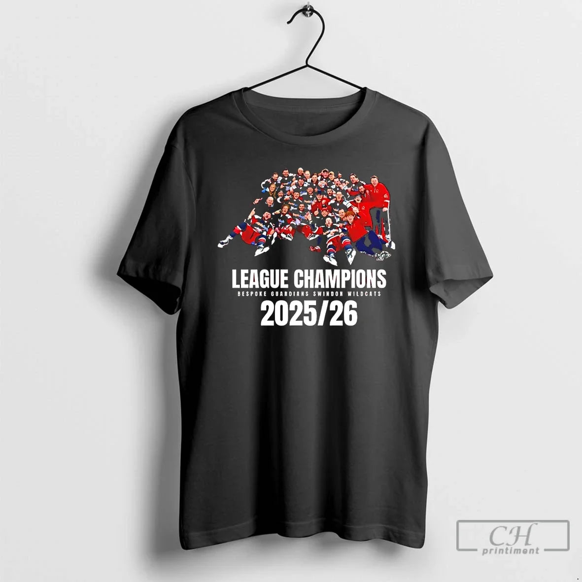 Classic Bespoke Guardians Swindon Wildcats League Champions 2025 2026 Unisex