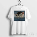 Classic Black Cat Biting Shark Unisex