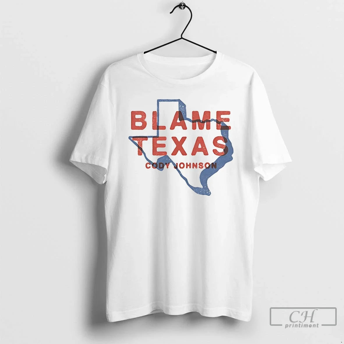 Classic Blame Texas Cody Johnson Texas Map Unisex