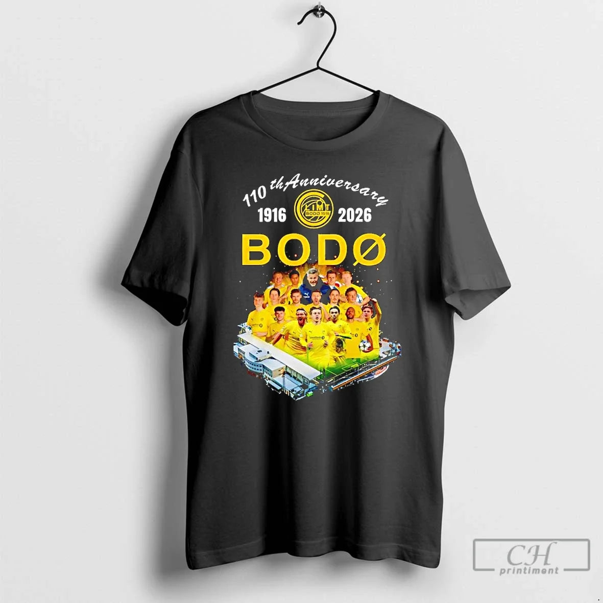 Classic Bodo Glimt 110th Anniversary 1916 2026 All Team Stadium Unisex