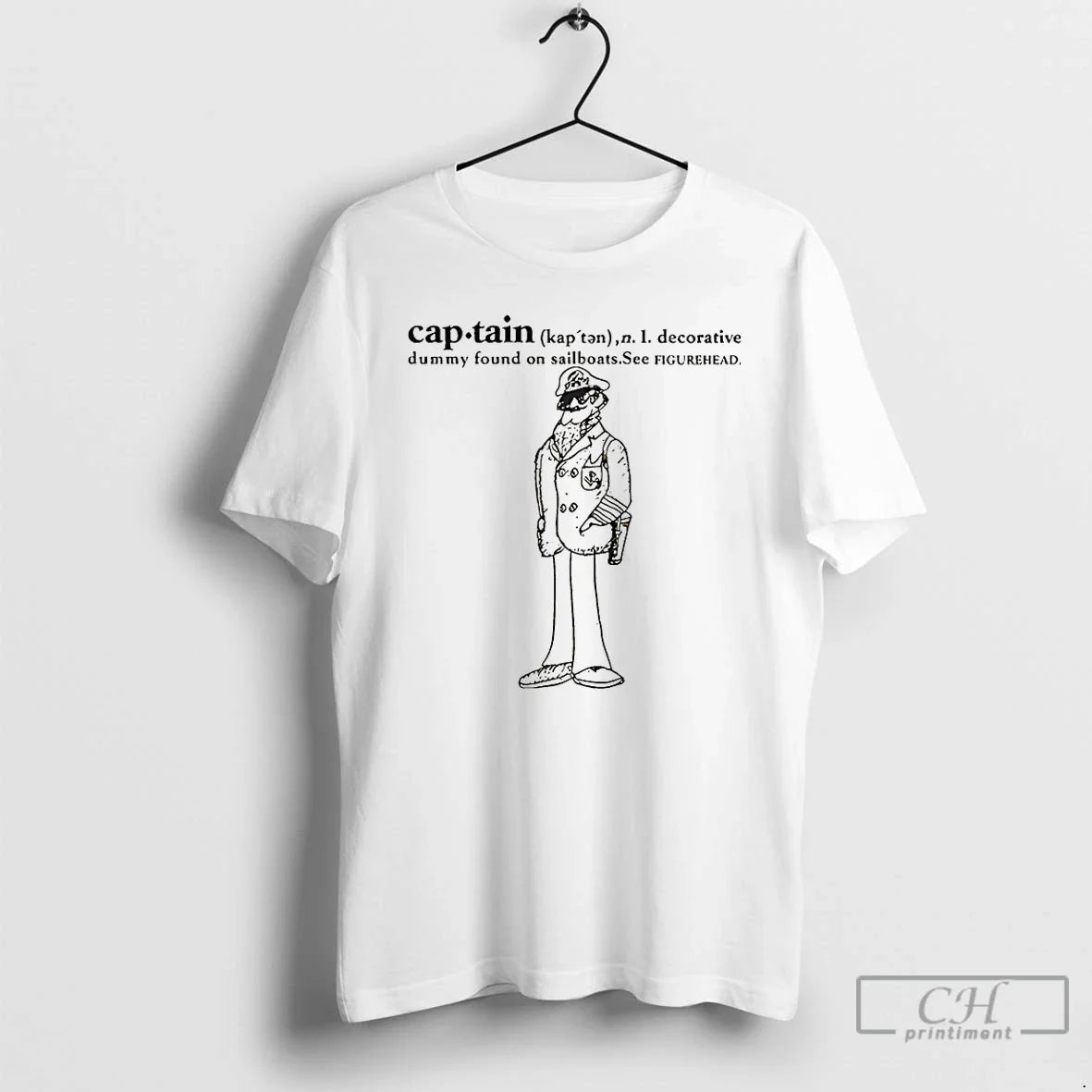 Classic Captain Definition Decorative Dummy Found On Sailboats Unisex