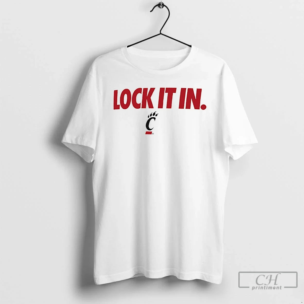 Classic Cincinnati Bearcats Lock It In Logo Unisex