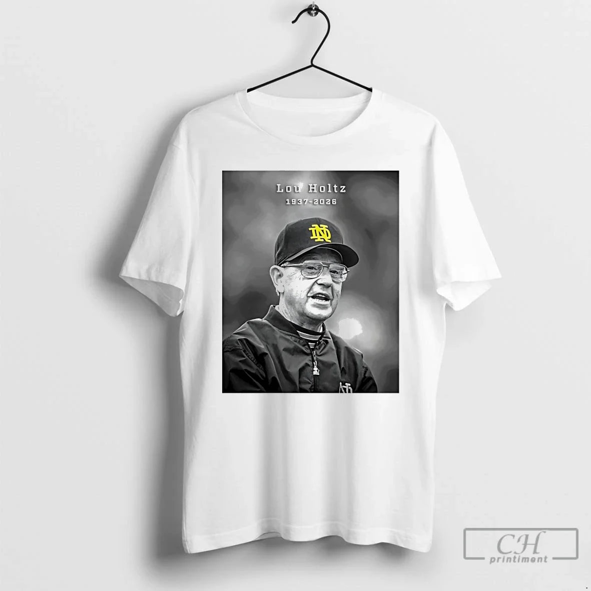 Classic Coach Lou Holtz Legendary Notre Dame 1937 2026 Unisex