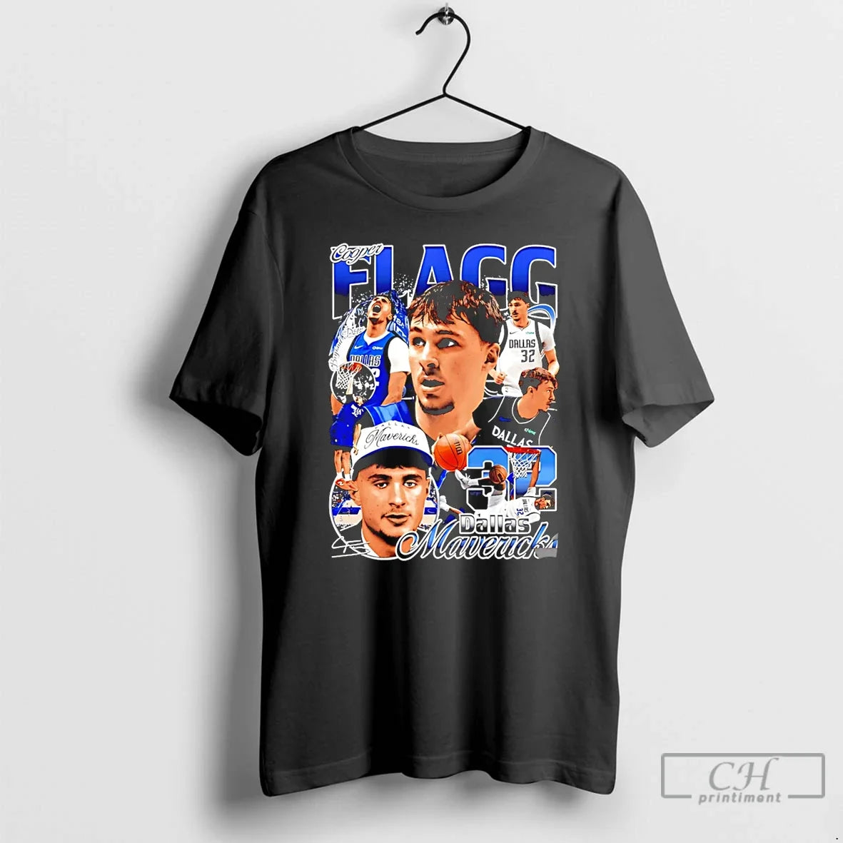 Classic Cooper Flagg Dallas Mavericks Rising Basketball Star Unisex