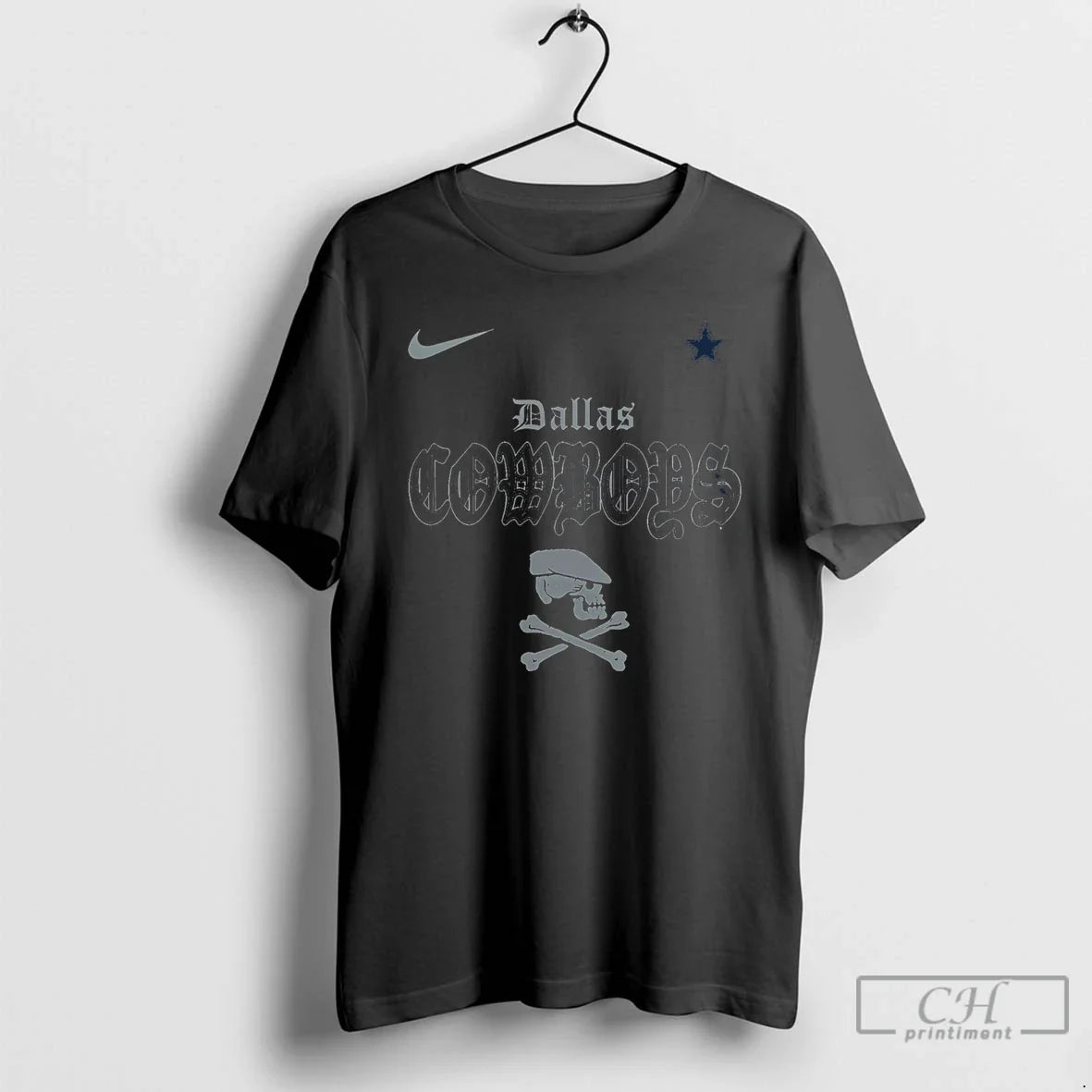 Classic Dallas Cowboys X Dropkick Murphys Go Cowboys Skull Logo Unisex