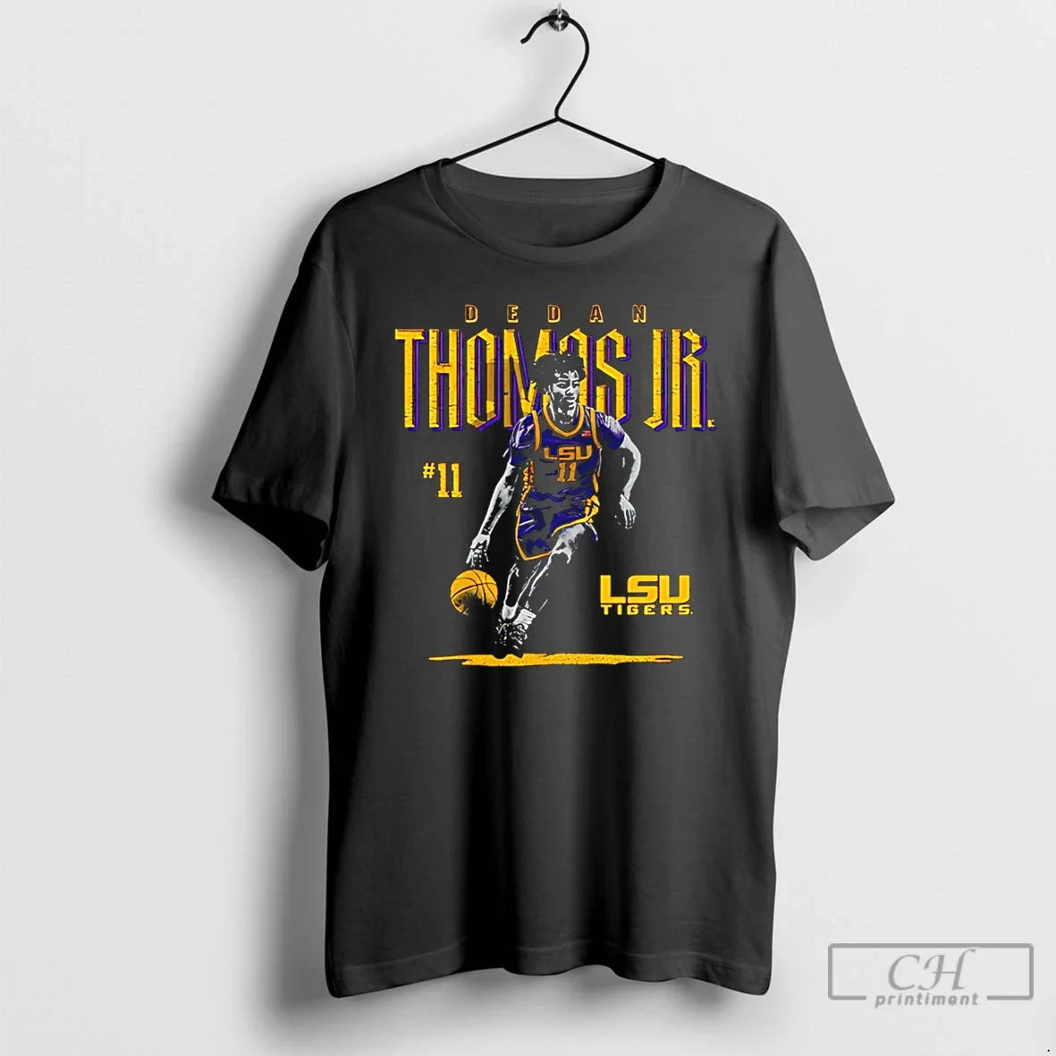 Classic Dedan Thomas Jr Lsu Basketball Ncaa Player Collage Unisex