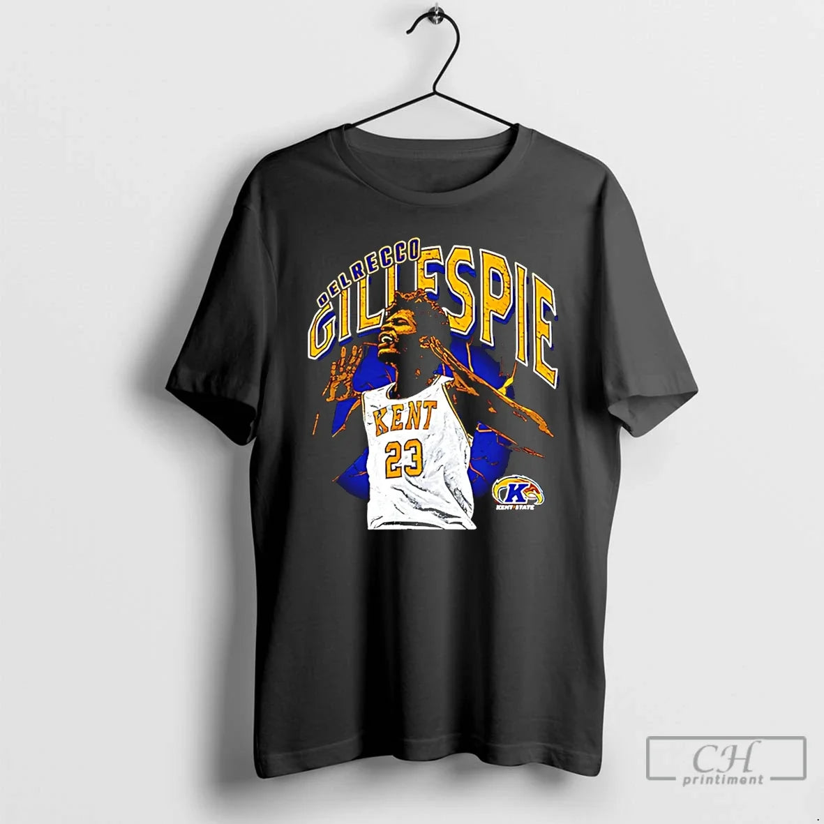 Classic Delrecco Gillespie Kent State Basketball Ncaa Graphic 26 Unisex
