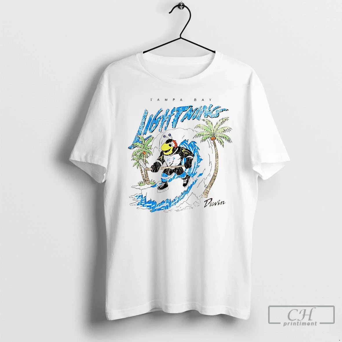 Classic Duvin X Tampa Bay Lightning Thunderbug Mascot Graphic Unisex