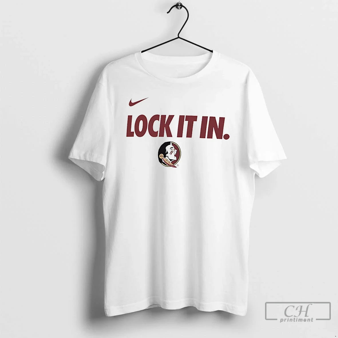 Classic Florida State Seminoles Lock It In Logo Unisex