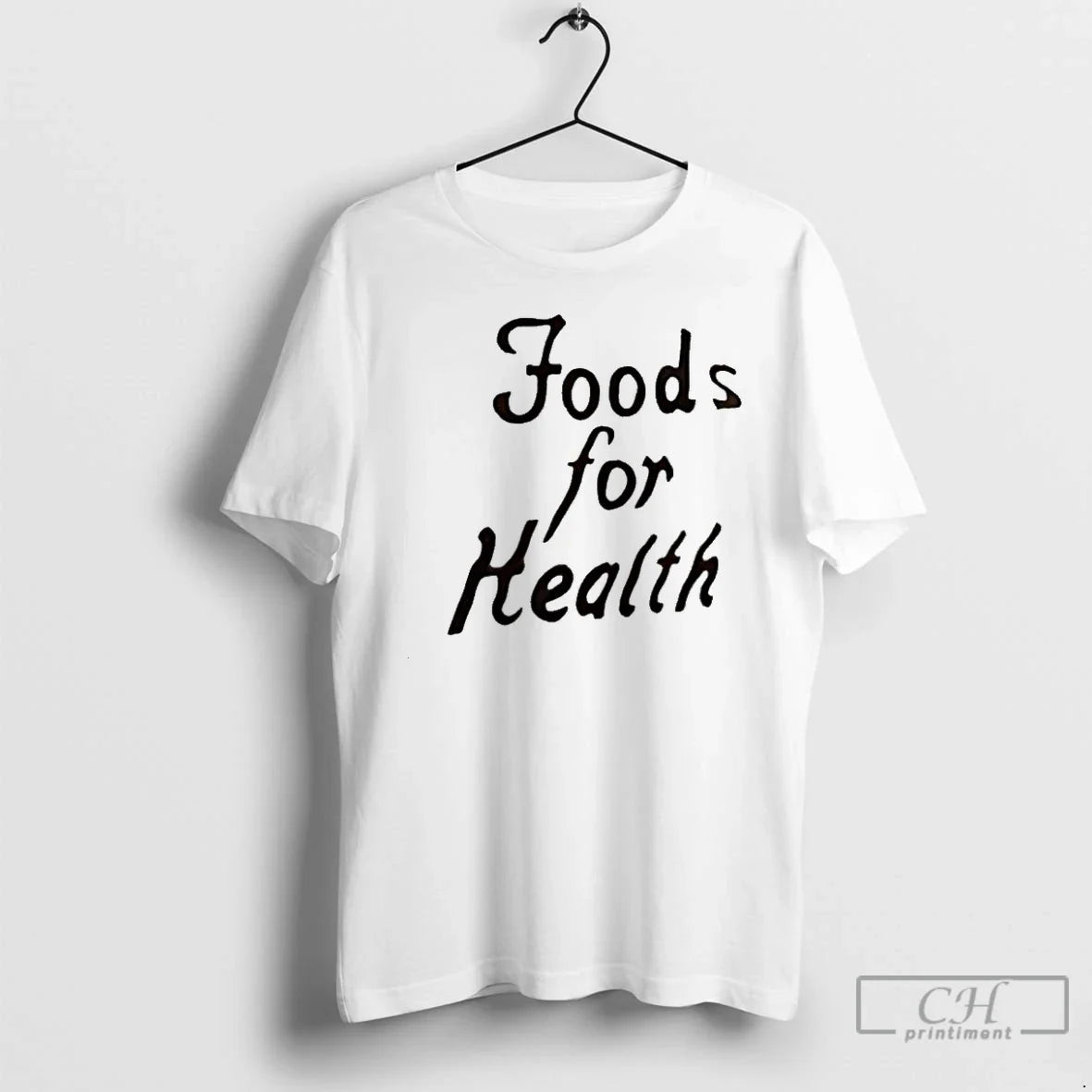 Classic Foods For Health Text Unisex