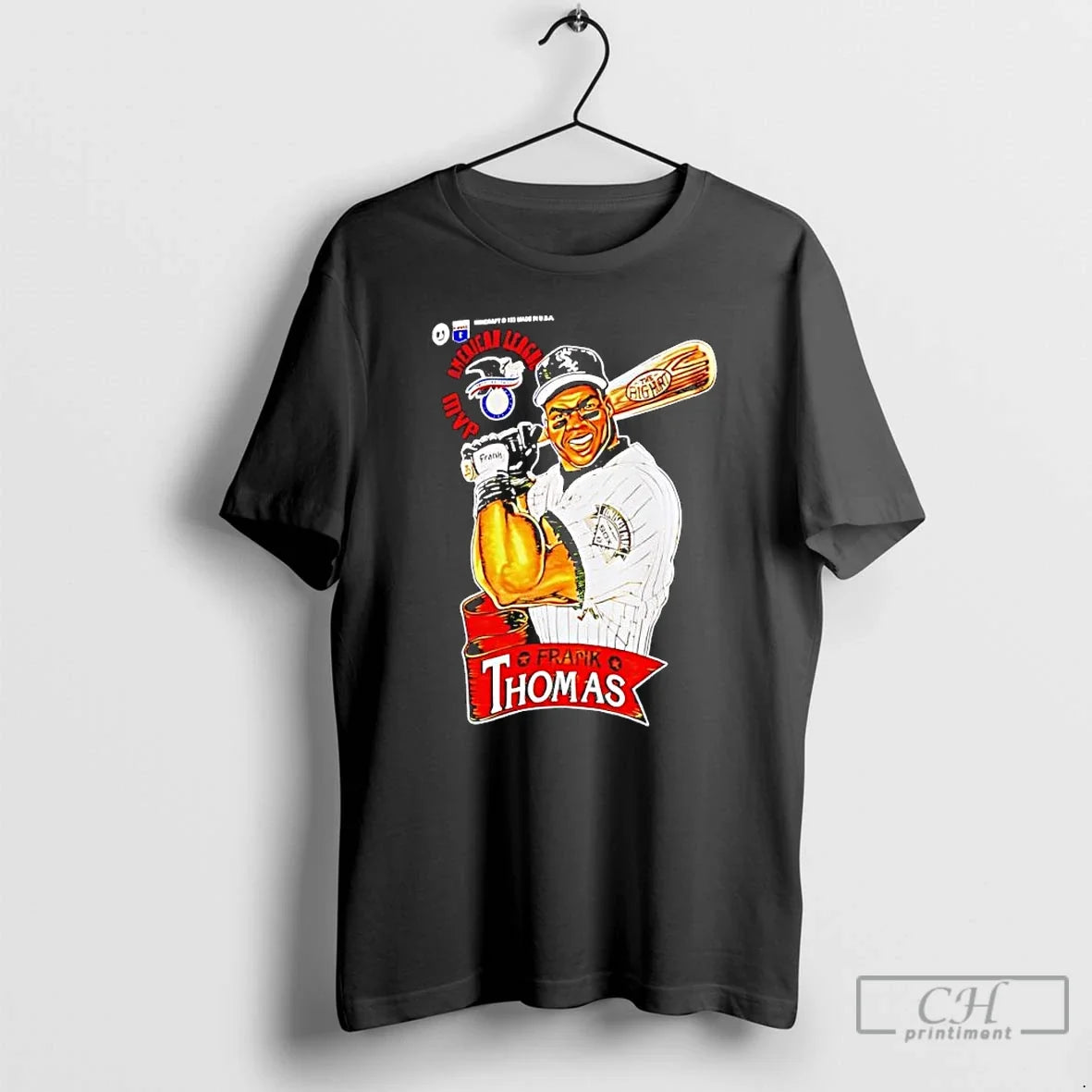 Classic Frank Thomas Chicago White Sox Mvp The Big Hurt Baseball Legend T Shirts Sweater Unisex