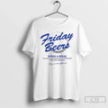 Classic Friday Beers Bottlecap Spring Break Unisex