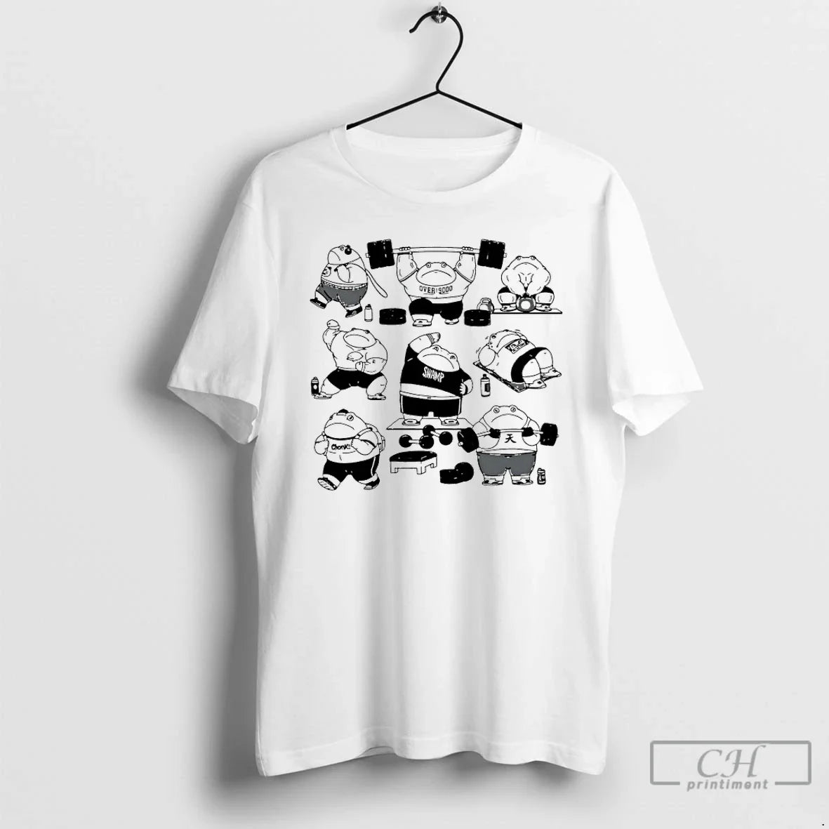 Classic Frog Gym Meme Unisex