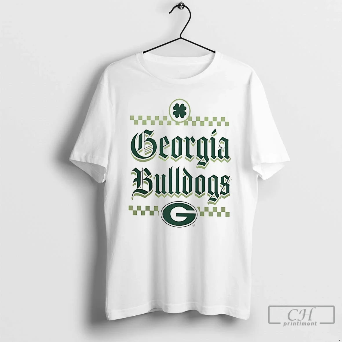 Classic Georgia Bulldogs St Patricks Day Lucky 2026 Unisex