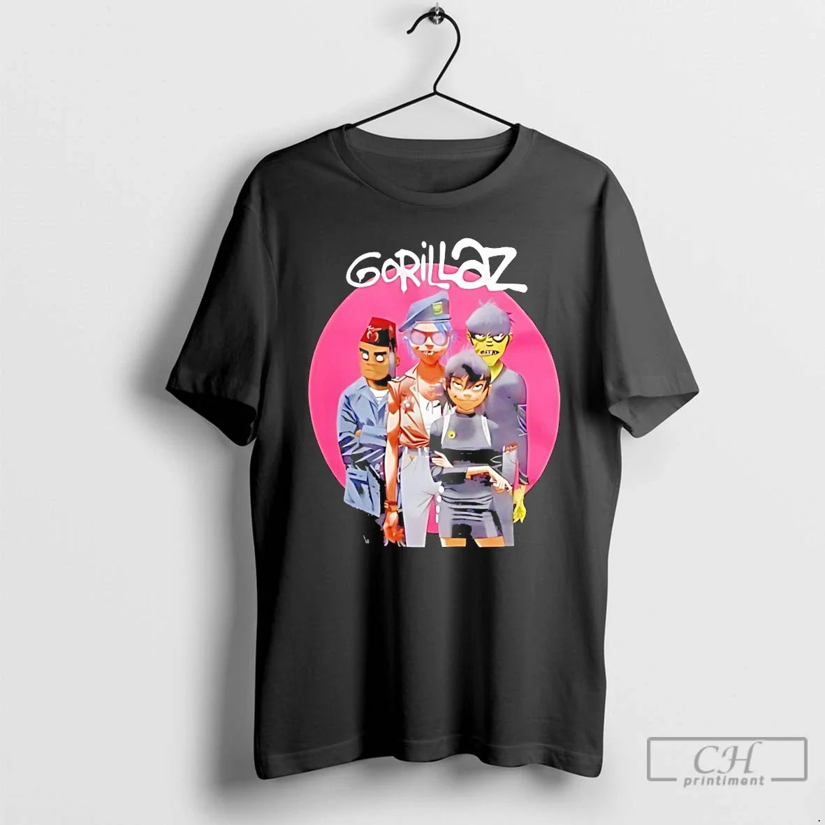 Classic Gorillaz Humanz Group Unisex