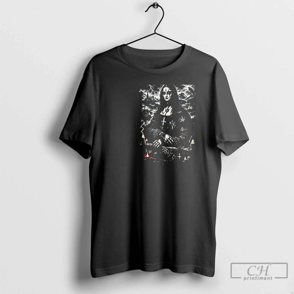 Classic Gothic Metal Mona Lisa 1 Unisex