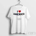 Classic I Heart America The Tucker Carlson Show Unisex