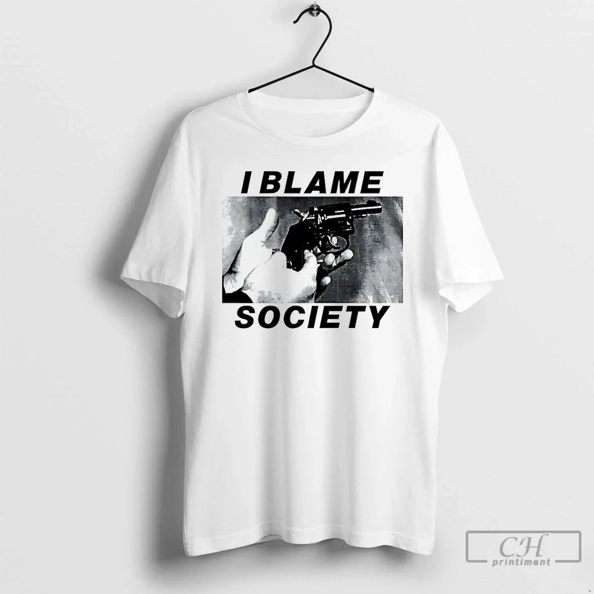 Classic I Blamed Society Unisex