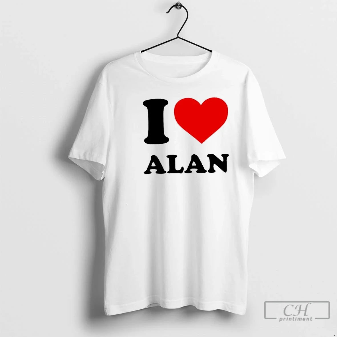Classic I Love Alan Graphic Unisex