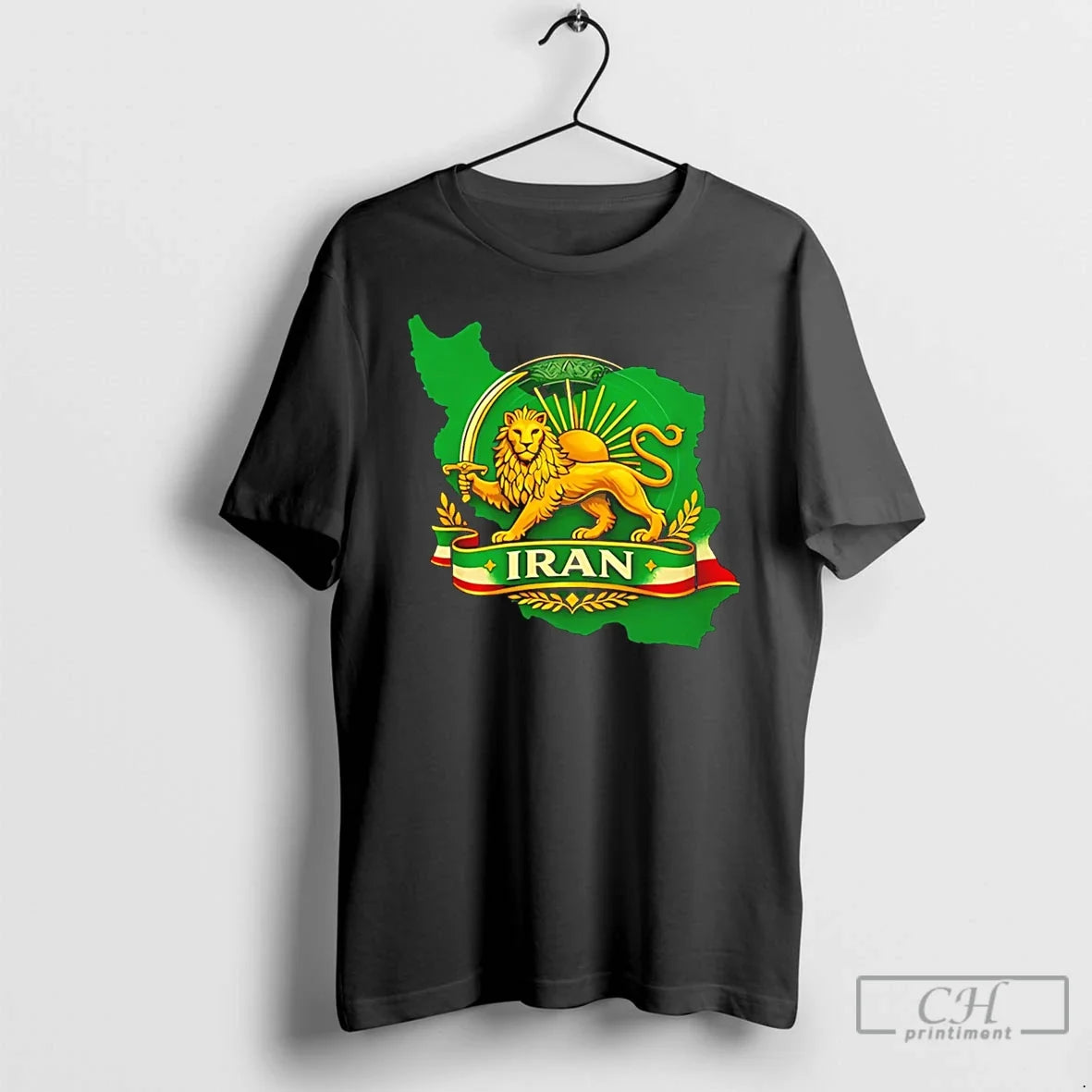 Classic Iran Lion And Sun Unisex