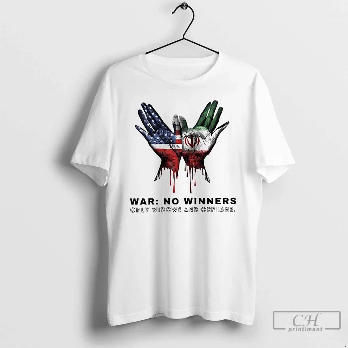 Classic Iran Usa Peace No Winners Only Widows And Orphans Unisex
