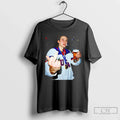 Classic Jack Hughes Middle Finger And Beer Usa Hockey Champion Gold 2026 T Shirts Sweater Unisex