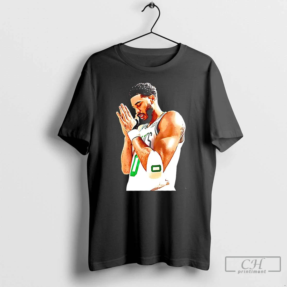 Classic Jayson Tatum Boston Celtics Pray Graphic Unisex