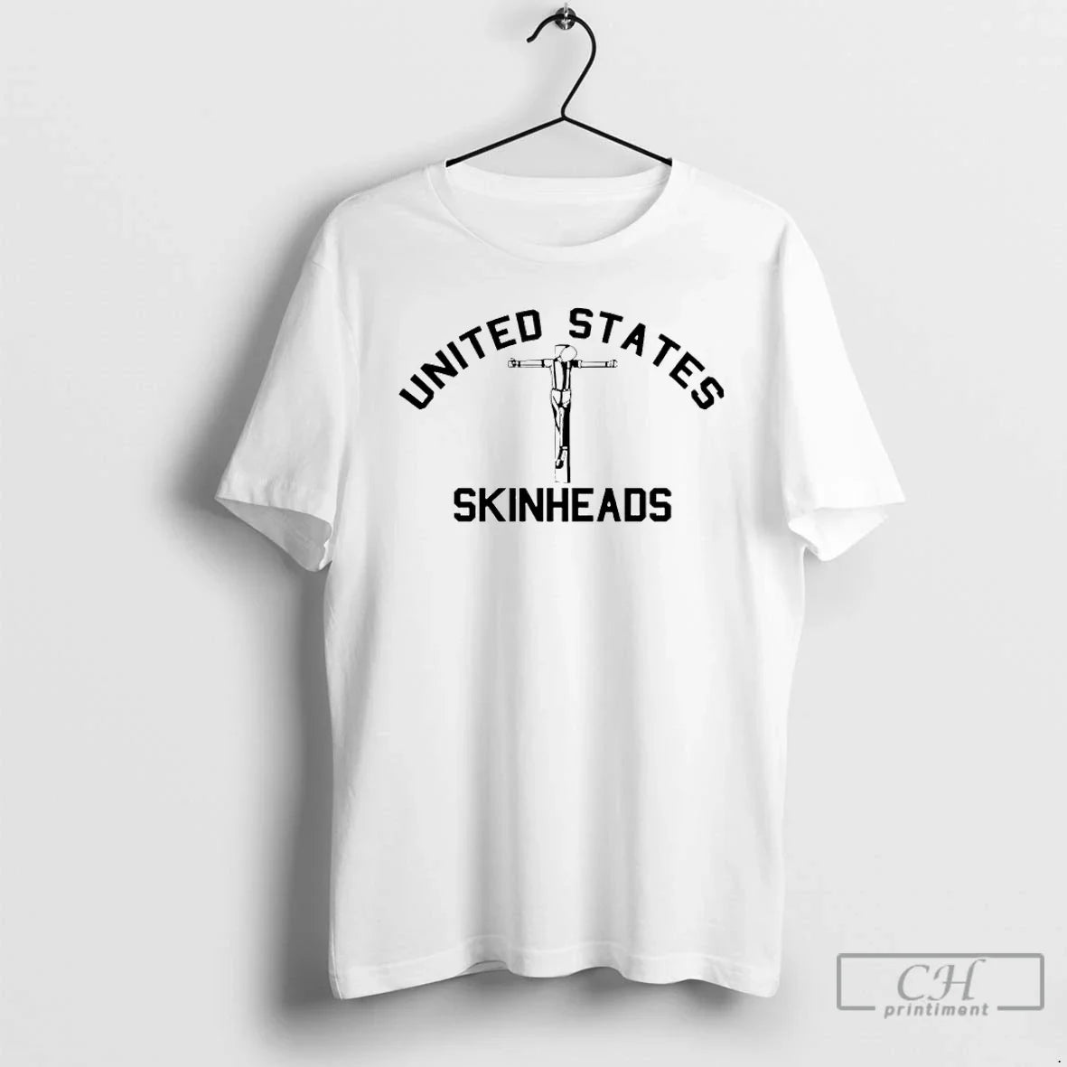 Classic Jesus United States Skinheads Cross Unisex