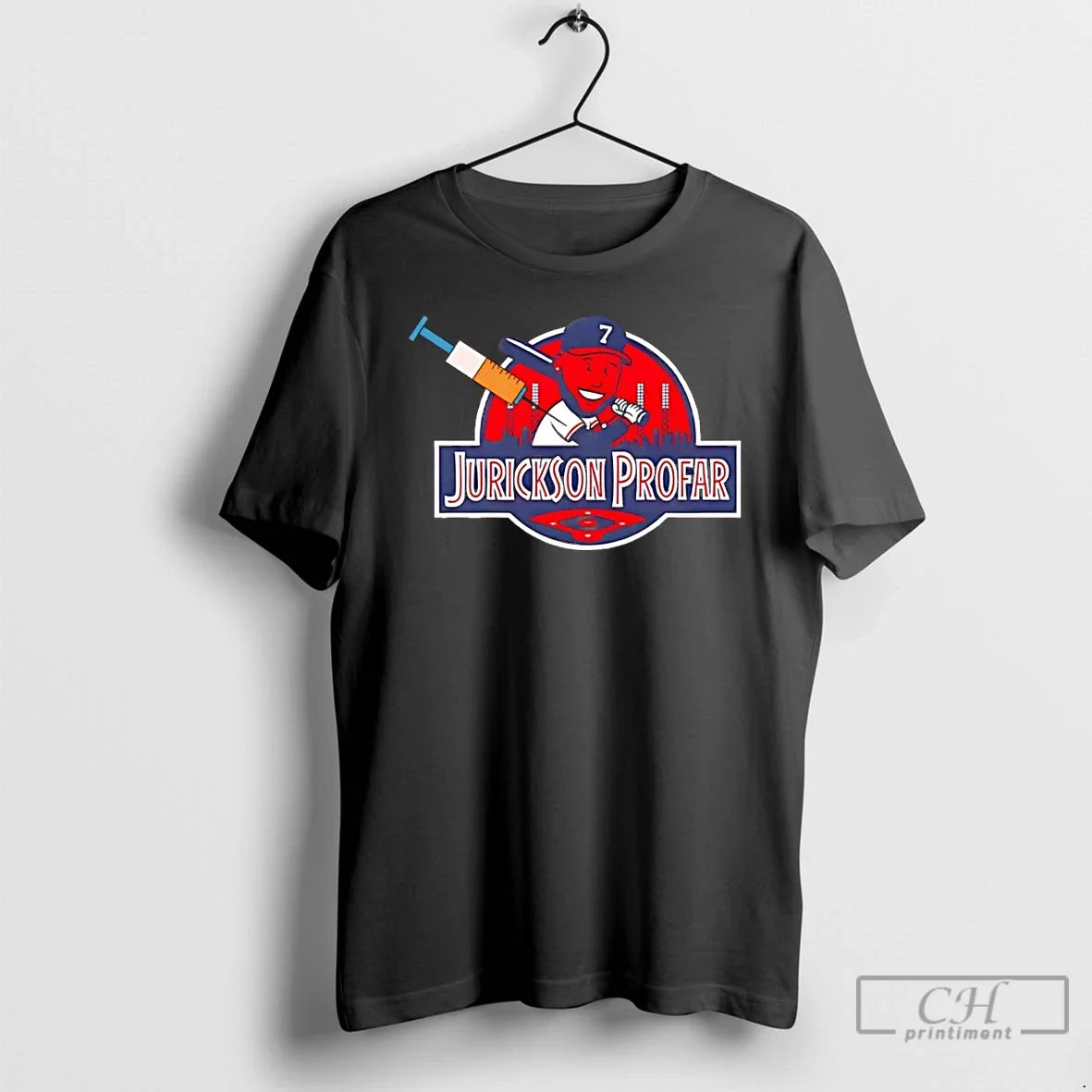 Classic Jurickson Profar 7 Atlanta Braves City Skyline Unisex