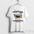 Classic Just A Montana Girl In A Washington World Unisex