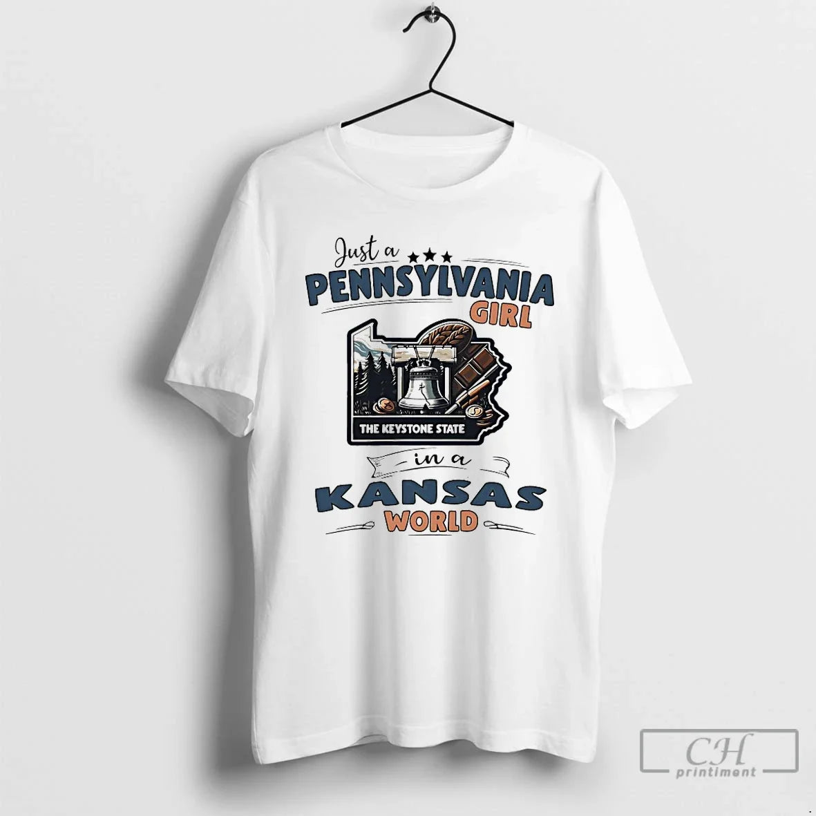 Classic Just A Pennsylvania Girl In A Kansas World Unisex