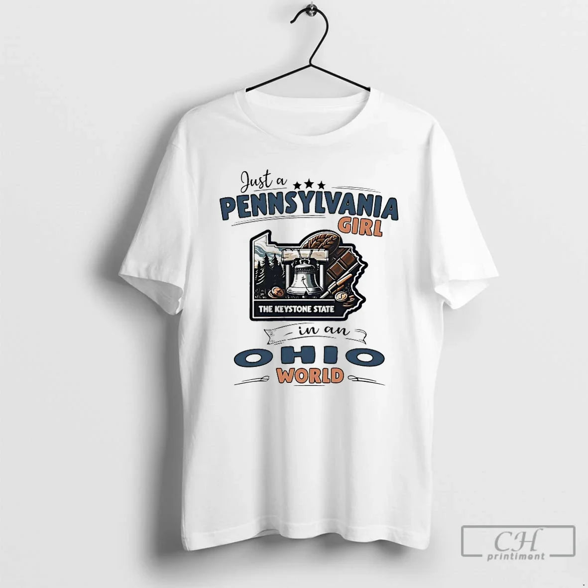 Classic Just A Pennsylvania Girl In An Ohio World Unisex