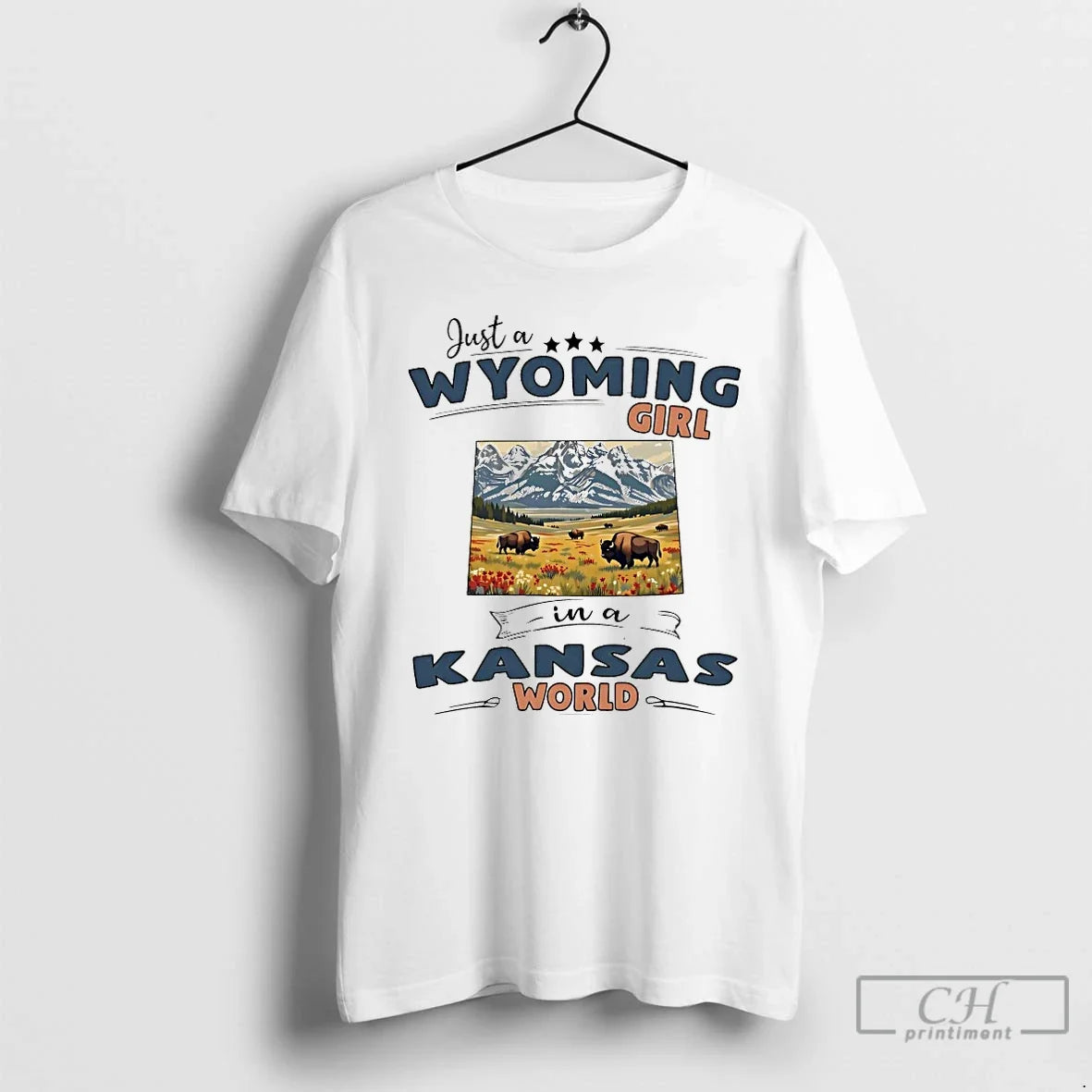 Classic Just A Wyoming Girl In A Kansas World Unisex