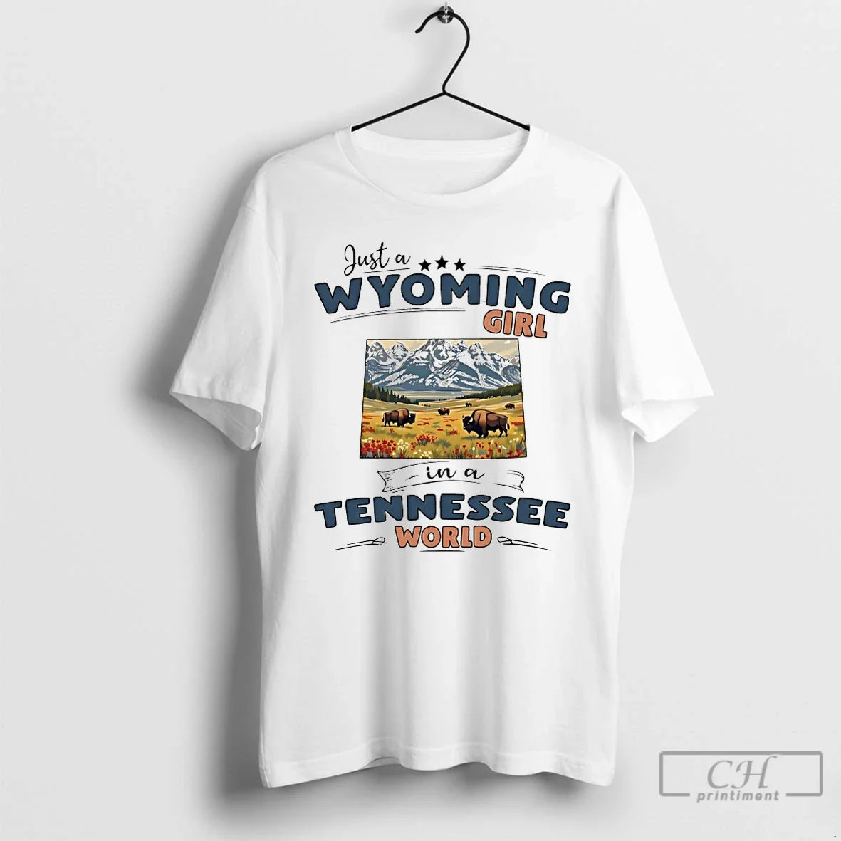 Classic Just A Wyoming Girl In A Tennessee World Unisex