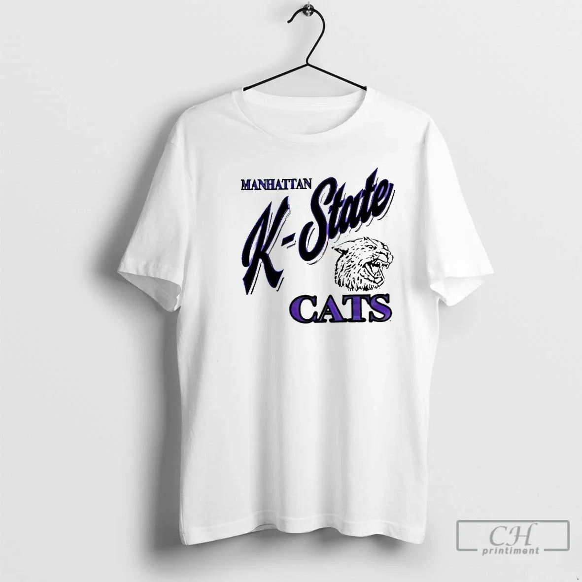 Classic K State Wildcats Charlie Hustle Manhattan Vintage Unisex
