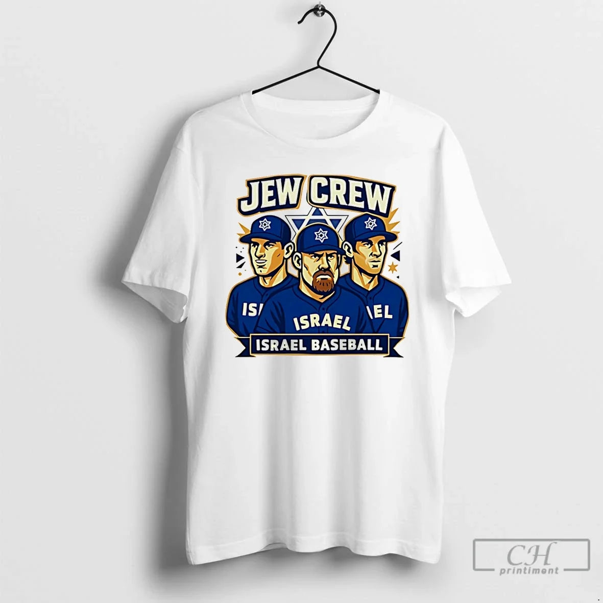 Classic Kevin Youkilis Jew Crew Israel Baseball Unisex