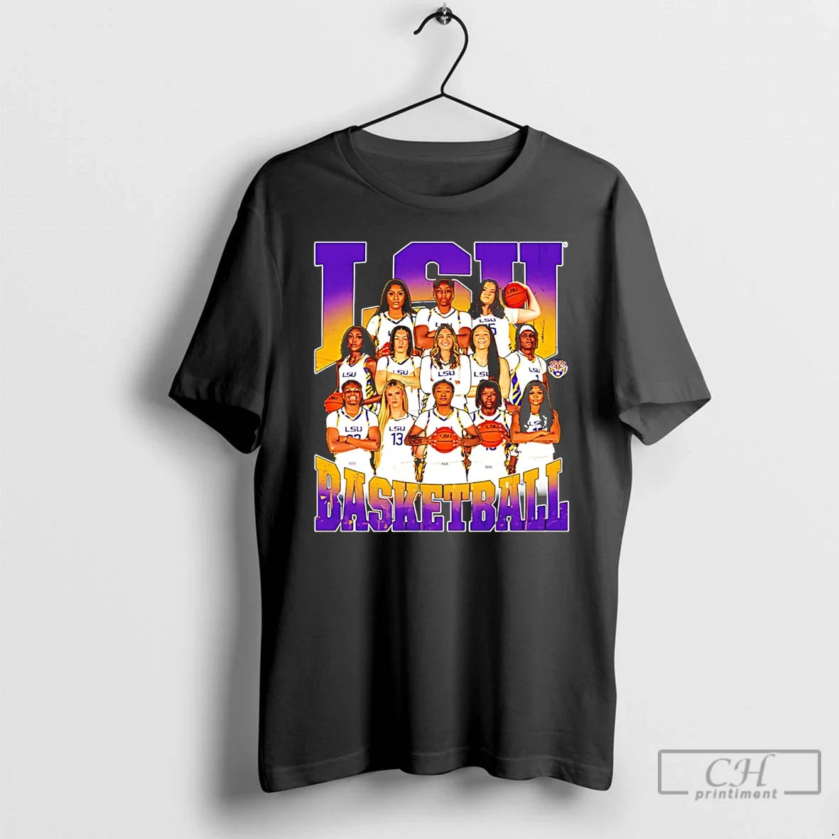 Classic Lsu Womens Basketball Ncaa Team Collage 2026 Unisex