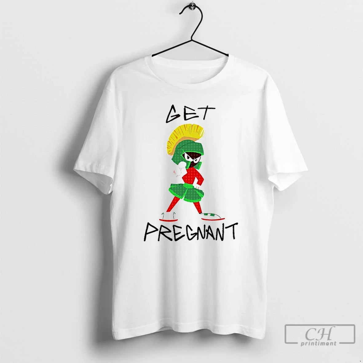 Classic Marvin The Martian Get Pregnant Unisex