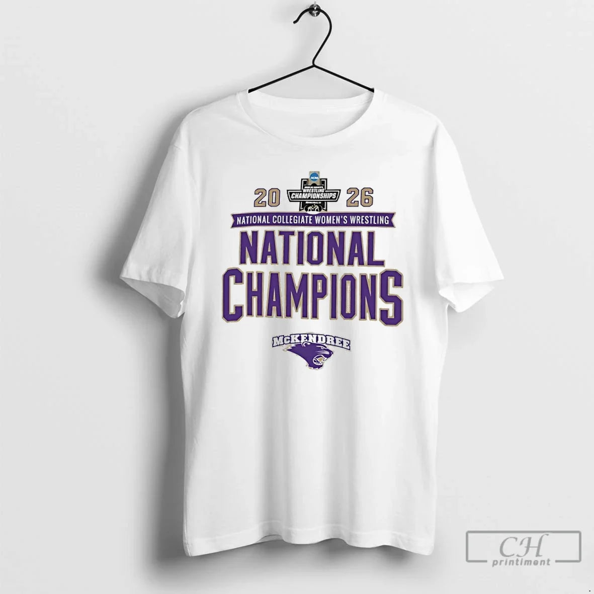 Classic Mckendree Bearcats 2026 Ncaa Womens Wrestling National Champions Unisex
