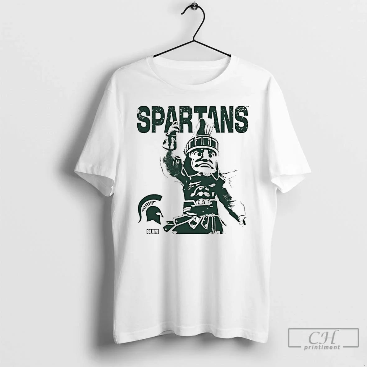 Classic Michigan State Sparty Mascot Slam Unisex