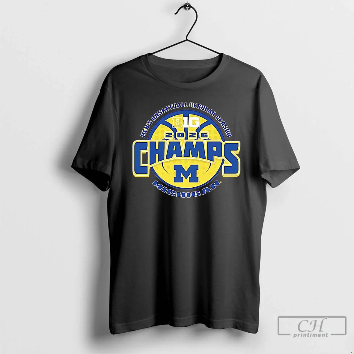 Classic Michigan Wolverines 2026 Big Ten Mens Basketball Regular Season Champions Unisex