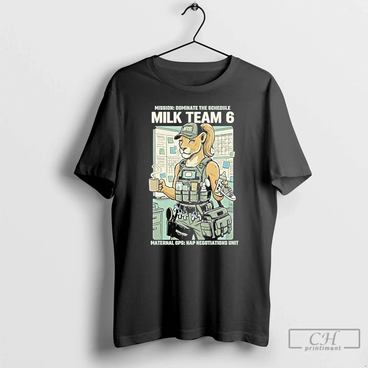 Classic Milk Team 6 Maternal Ops Nap Negotiations Unit Unisex