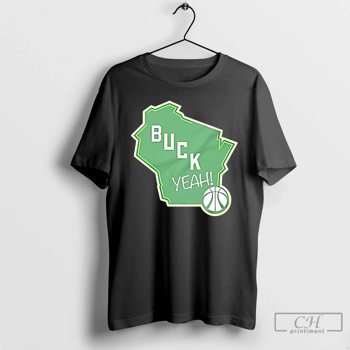 Classic Milwaukee Bucks Alternate Green Logo Unisex