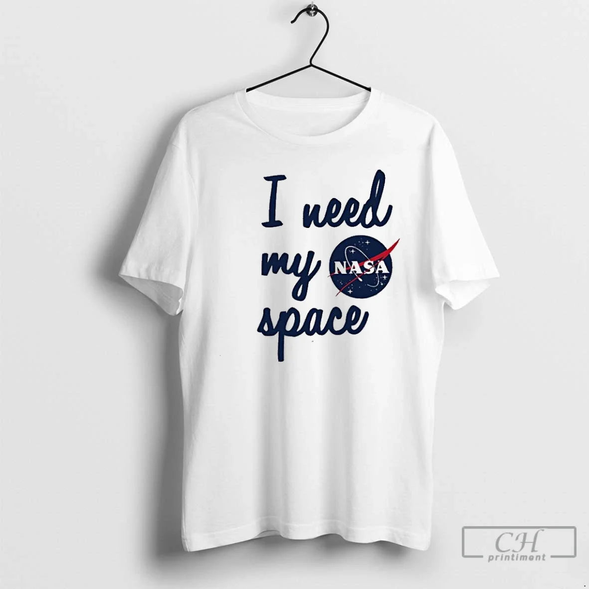 Classic Nasa I Need My Space Graphic Unisex