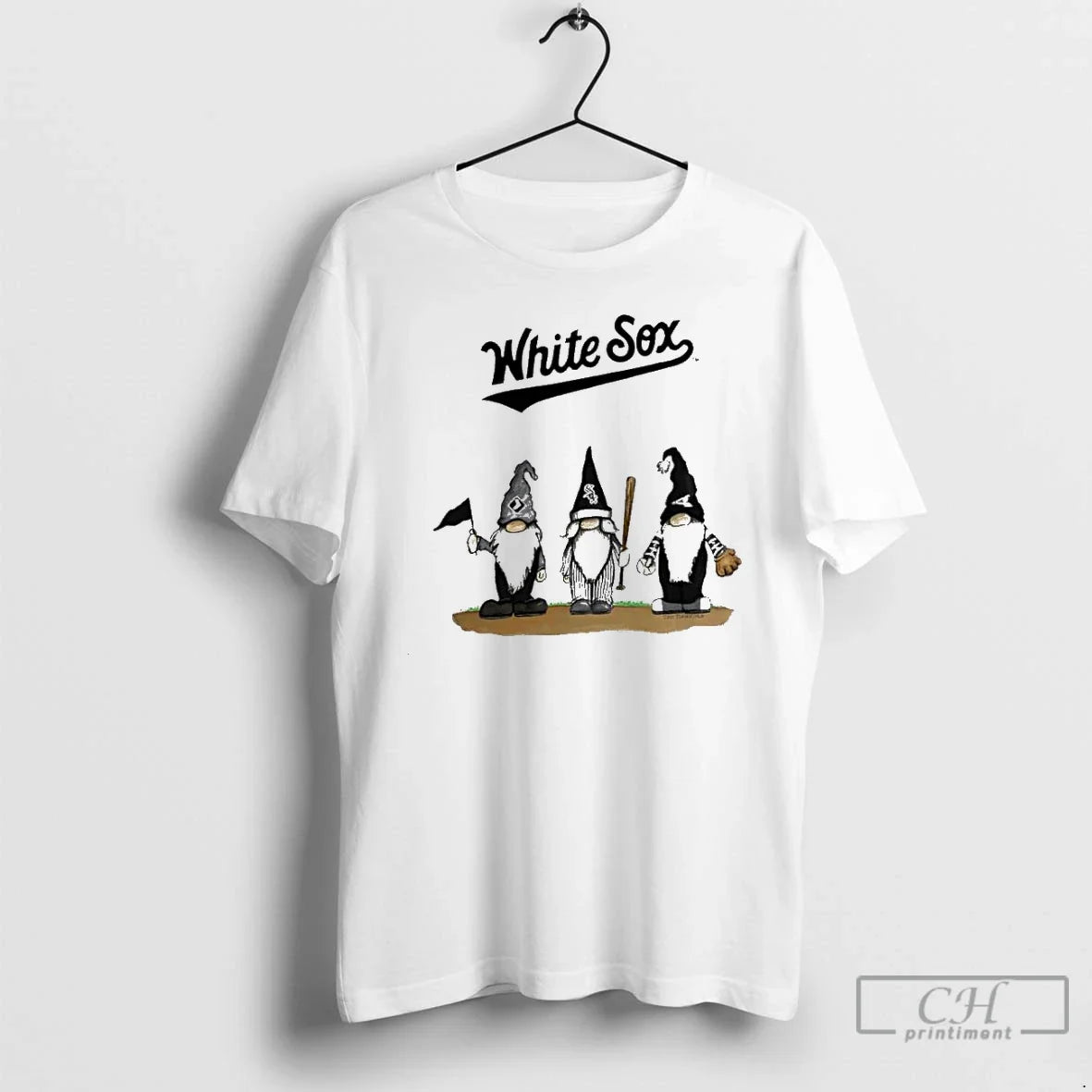 Classic Nationals Gnomes With Chicago White Sox Basketball Unisex