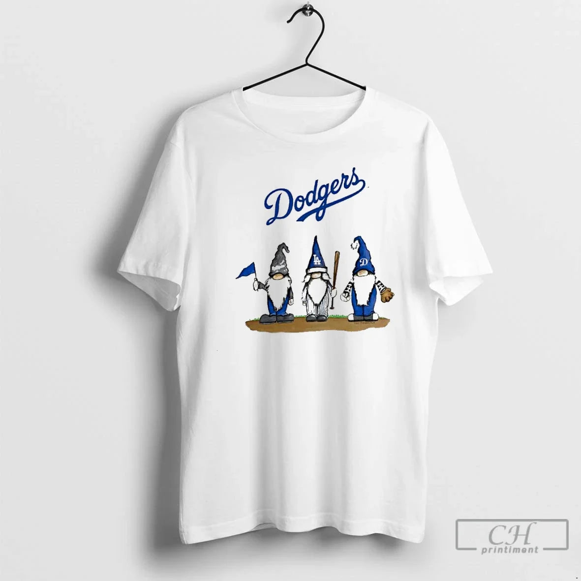 Classic Nationals Gnomes With Los Angeles Dodgers Basketball Unisex