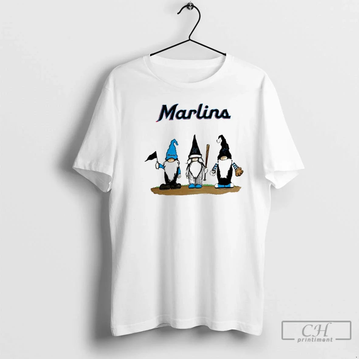 Classic Nationals Gnomes With Miami Marlins Basketball Unisex
