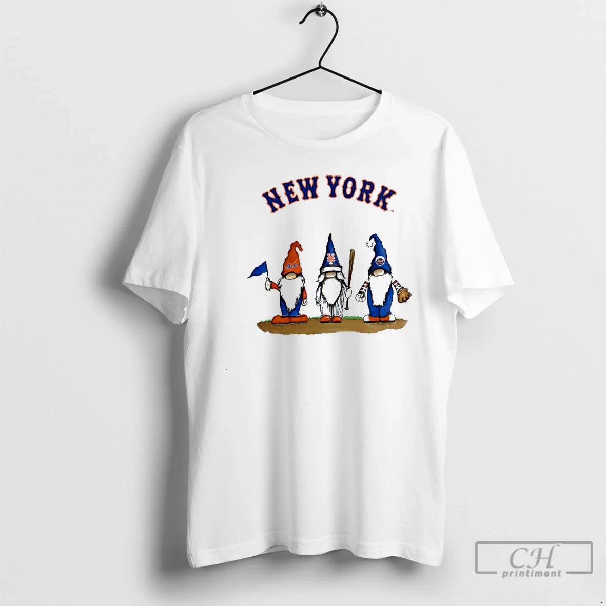 Classic Nationals Gnomes With New York Mets Basketball Unisex